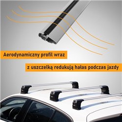 Bagażnik dachowy do Renault Kangoo II 2008-2022