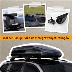 Bagażnik dachowy do Audi E-Tron I 2019- | Solidbar Beta V2 Lite