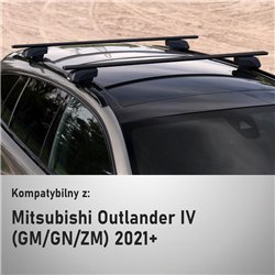 Bagażnik dachowy do Mitsubishi Outlander IV 2021- | Solidbar Bet