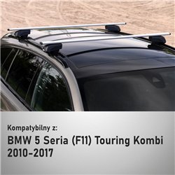 Bagażnik dachowy BMW 5 Seria Touring Kombi (F11) 2010-2017 Solidbar Be