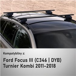 Roof rack for Ford Focus Turnier Station Wagon III (C346 | DYB) 2011-2018 S