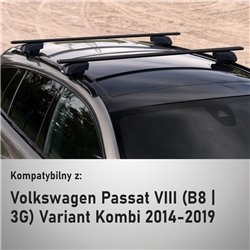 Roof rack for Volkswagen VW Passat Variant Station Wagon VIII (B8 | 3G) PRE