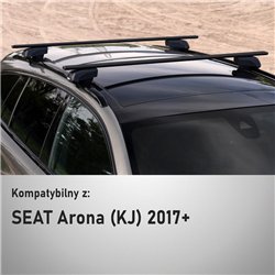 Bagażnik dachowy do SEAT Arona I 2017- | Solidbar Beta V2 Lite