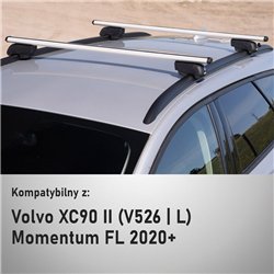 Roof rack for Volvo XC90 II (V526 | L) Momentum FL 2019-2021 Boldbar Beta V