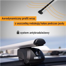 Bagażnik dachowy do DS 7 Crossback I PRE-FL 2018-2022