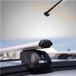 Roof rack for Audi Q3 II (F3) 2018- | Boldbar Beta V2 Silver Aluminum Matte