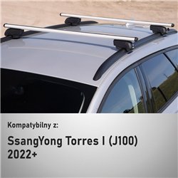 Bagażnik dachowy do SsangYong Torres I 2022- | Boldbar Beta V2