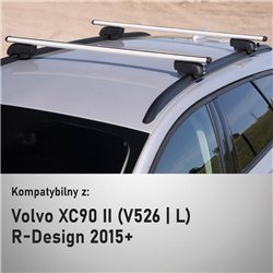 Bagażnik dachowy do Volvo XC90 II R Design 2015-2021 Boldbar Bet