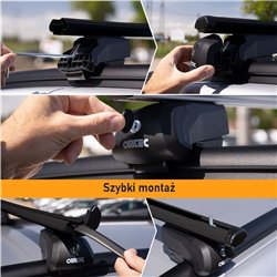 Bagażnik dachowy Audi A3 Sportback Hatchback II 5D 2004-2012 Bol