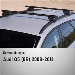 Bagażnik dachowy do Audi Q5 I 2008-2016 | Boldbar Beta V2 Alumi