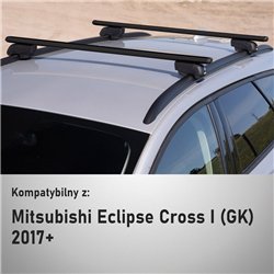 Roof rack for Mitsubishi Eclipse Cross I (GK) 2017- | Boldbar Beta V2 Black