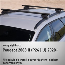 Bagażnik dachowy do Peugeot 2008 II 2020- Boldbar Beta V2