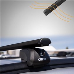 Roof rack for Porsche Macan I (95B) 2014- | Boldbar Beta V2 Black Aluminum