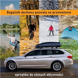 Bagażnik dachowy do Fiat Panda Cross Hatchback III 2014- Bo