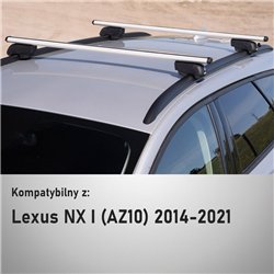 Bagażnik dachowy do Lexus NX I 2014-2021 | Boldbar Beta V2 A
