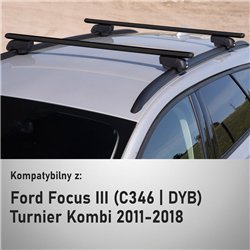 Roof rack for Ford Focus Turnier Station Wagon III (C346 | DYB) 2011-2018 B