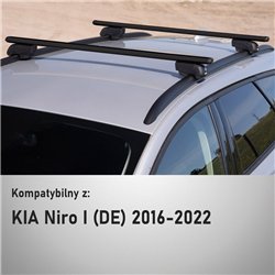Bagażnik dachowy do KIA Niro 2016-2022 | Boldbar Beta V2 Alumin