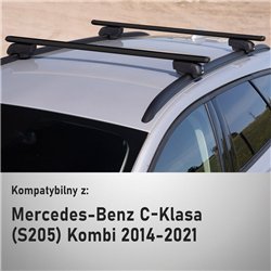 Roof rack for Mercedes C-Class Station Wagon (S205) 2014-2021 | Boldbar Bet