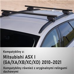 Bagażnik dachowy do Mitsubishi ASX I 2010-2021 Boldb