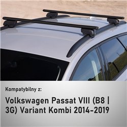 Roof rack for Volkswagen VW Passat Variant Station Wagon VIII (B8 | 3G) PRE