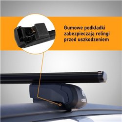 Roof rack for Toyota Proace City I (K9) 2020- | Boldbar Beta V2 Black Alumi