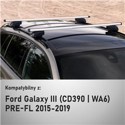 Bagażnik dachowy do Ford Galaxy III PRE-FL 2015-2019 Boldbar