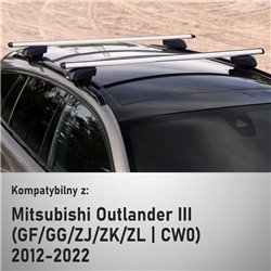 Roof rack for Mitsubishi Outlander III (GF/GG/ZJ/ZK/ZL | CW0) 2012-2022 Bol