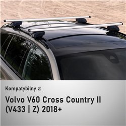 Roof rack for Volvo V60 Station Wagon II (V433 | Z) Cross Country 2018- Bol