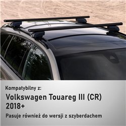 Bagażnik dachowy Volkswagen VW Touareg III 2018- Boldbar Beta V2