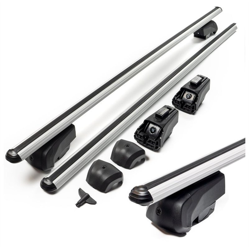 Roof rack for Skoda Karoq I (NU) 2017- | Boldbar Beta V2 Lite Silver Alumin