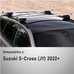 Roof rack for Suzuki S-Cross II (JY) FL 2022- | Boldbar Beta V2 Lite Silver
