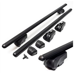 Roof rack for KIA XCeed (CD) 2019- | Boldbar Beta V2 Lite Black Aluminum
