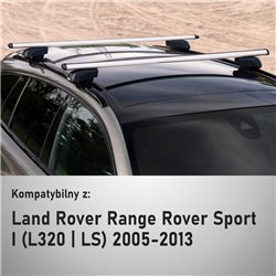 Bagażnik dachowy do Land Rover Range Sport I 2005-2013 Boldbar