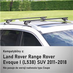 Bagażnik dachowy do Land Rover Range Evoque I 5D 2011-2018 Soli