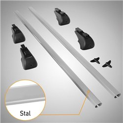 Bagażnik dachowy Suzuki Ignis Hatchback 5D 2000-2003 Solidbar Alp