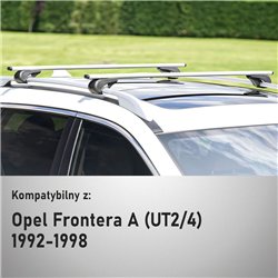 Roof rack for Opel Frontera A (UT2/4) 1992-1998 | Solidbar Alpha V1 Lite Si