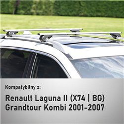 Roof rack for Renault Laguna Grandtour Station Wagon II (X74 | BG) 2001-200