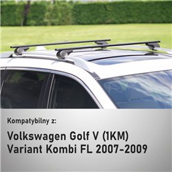 Bagażnik dachowy Volkswagen VW Golf Variant Kombi 2007-2009 Soli