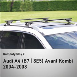 Bagażnik dachowy do Audi A4 Avant Kombi III 2004-2008 Solidbar A