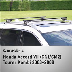 Bagażnik dachowy do Honda Accord Tourer Kombi VII 2003-2008 | Sol