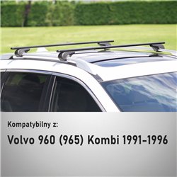 Bagażnik dachowy Volvo 960 Kombi I 1991-1996 Solidbar Alpha V1 L