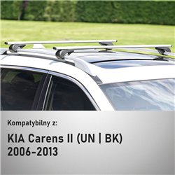 Bagażnik dachowy do KIA Carens II 2006-2013 Solidbar Alpha V1 Lit