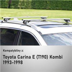 Bagażnik dachowy Toyota Carina Kombi E 1993-1998 | Solidbar Alpha