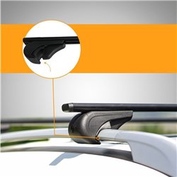 Bagażnik dachowy Chevrolet HHR I FL 2008-2011 | Solidbar Alpha V1