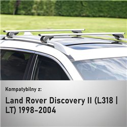 Roof rack for Land Rover Discovery II (L318 | LT) 1998-2004 Solidbar Alpha
