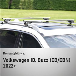 Bagażnik dachowy do Volkswagen VW ID. Buzz 2022- | Solidbar Alpha