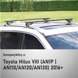 Bagażnik dachowy do Toyota Hilux VIII 4D 2016- S