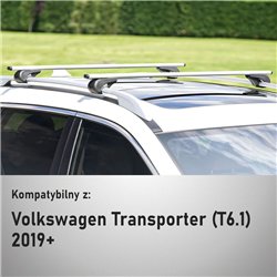 Bagażnik dachowy Volkswagen VW Transporter 2019-2023 | Solidbar A
