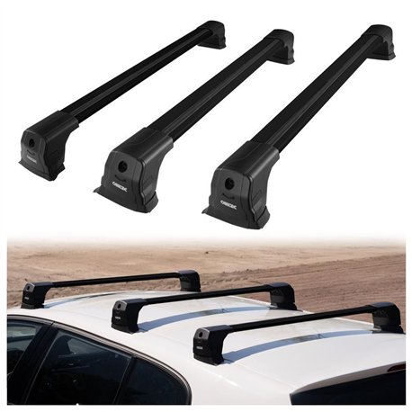 Roof rack for Nissan NV200 I (M20/M20M) 2009-2022 | Elegance V3 Lite Black