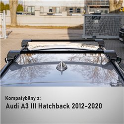 Roof rack for Audi A3 Sportback Hatchback III (8V) 5D 2013-2020 | Elegance